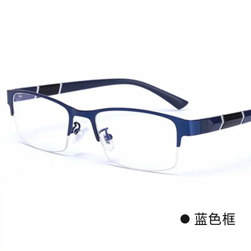 Frameless Blue Glasses
