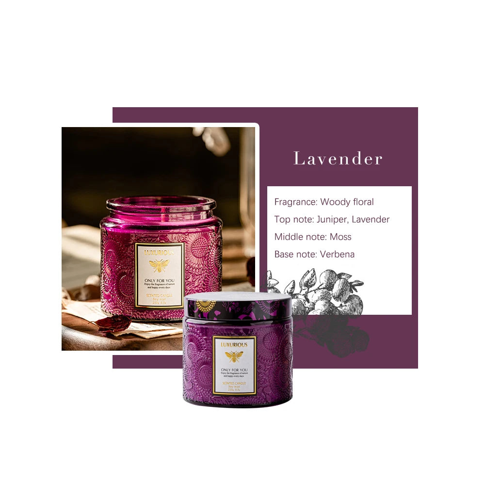 Long-Lasting Soy Candle