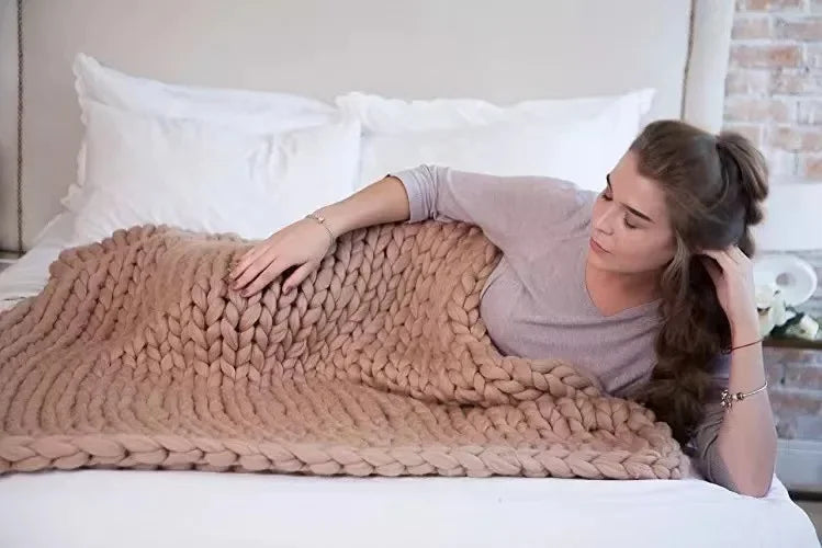 Knitted Weighted Blanket