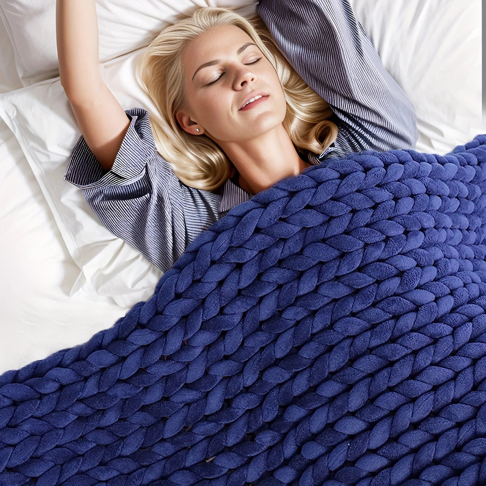 Knitted Weighted Blanket